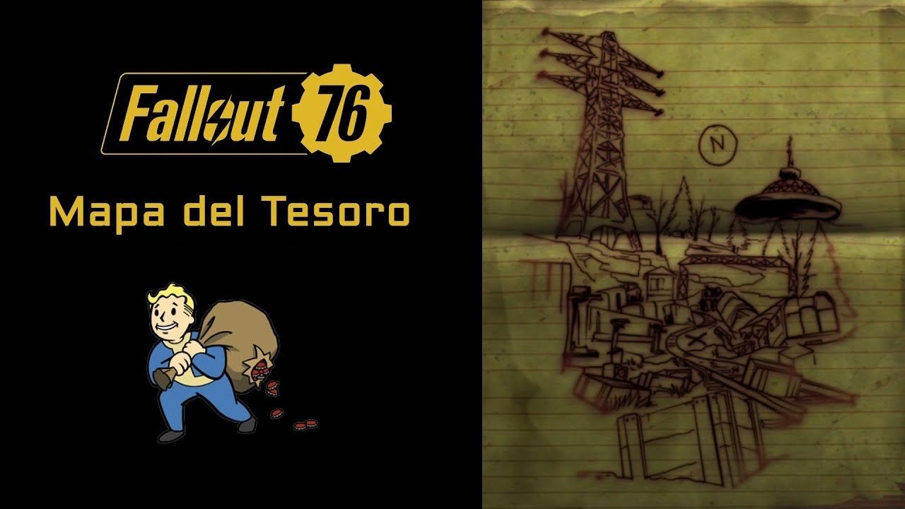 Fallout 76 mapa del tesoro y BONUS TRACK
