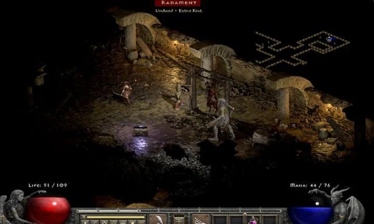 Diablo 2 Resurrected Tutorial de la guarida de Radament