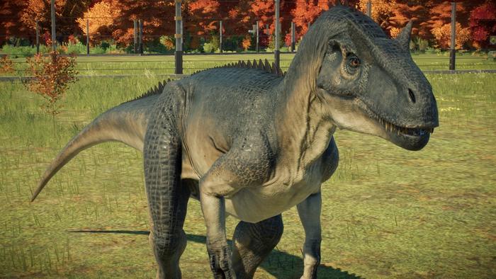 Jurassic World Evolution 2: Cómo encerrar de forma segura un Allosaurus