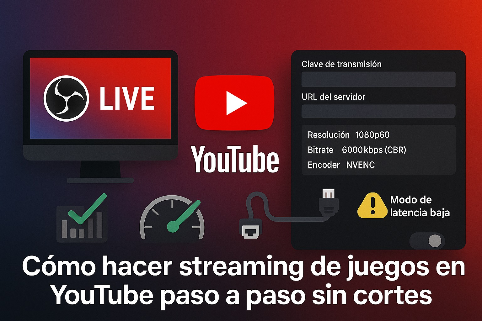 Cómo hacer streaming de juegos en youtube paso a paso sin cortes Cómo hacer streaming de juegos en youtube paso a paso sin cortes