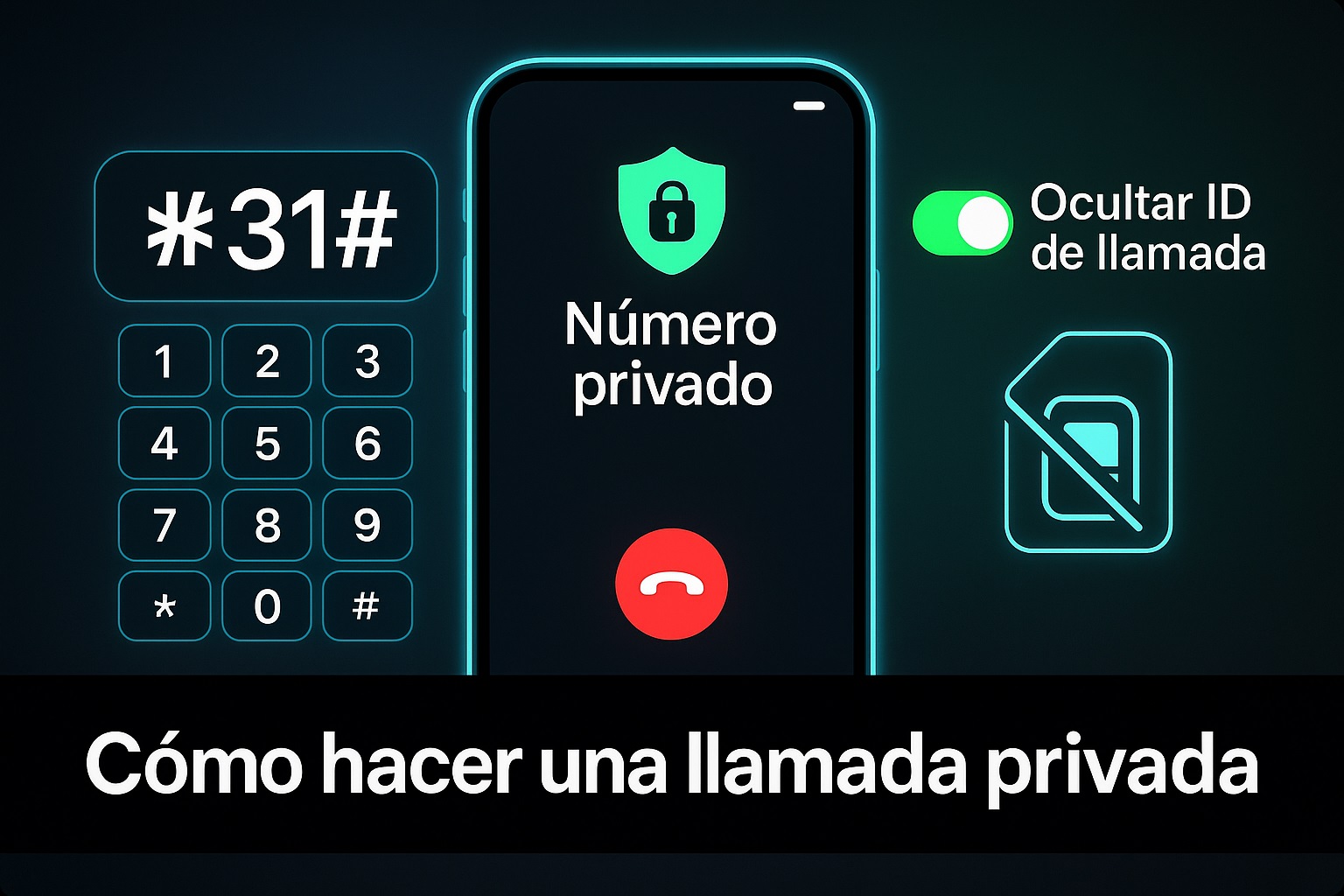 Cómo hacer una llamada privada paso a paso