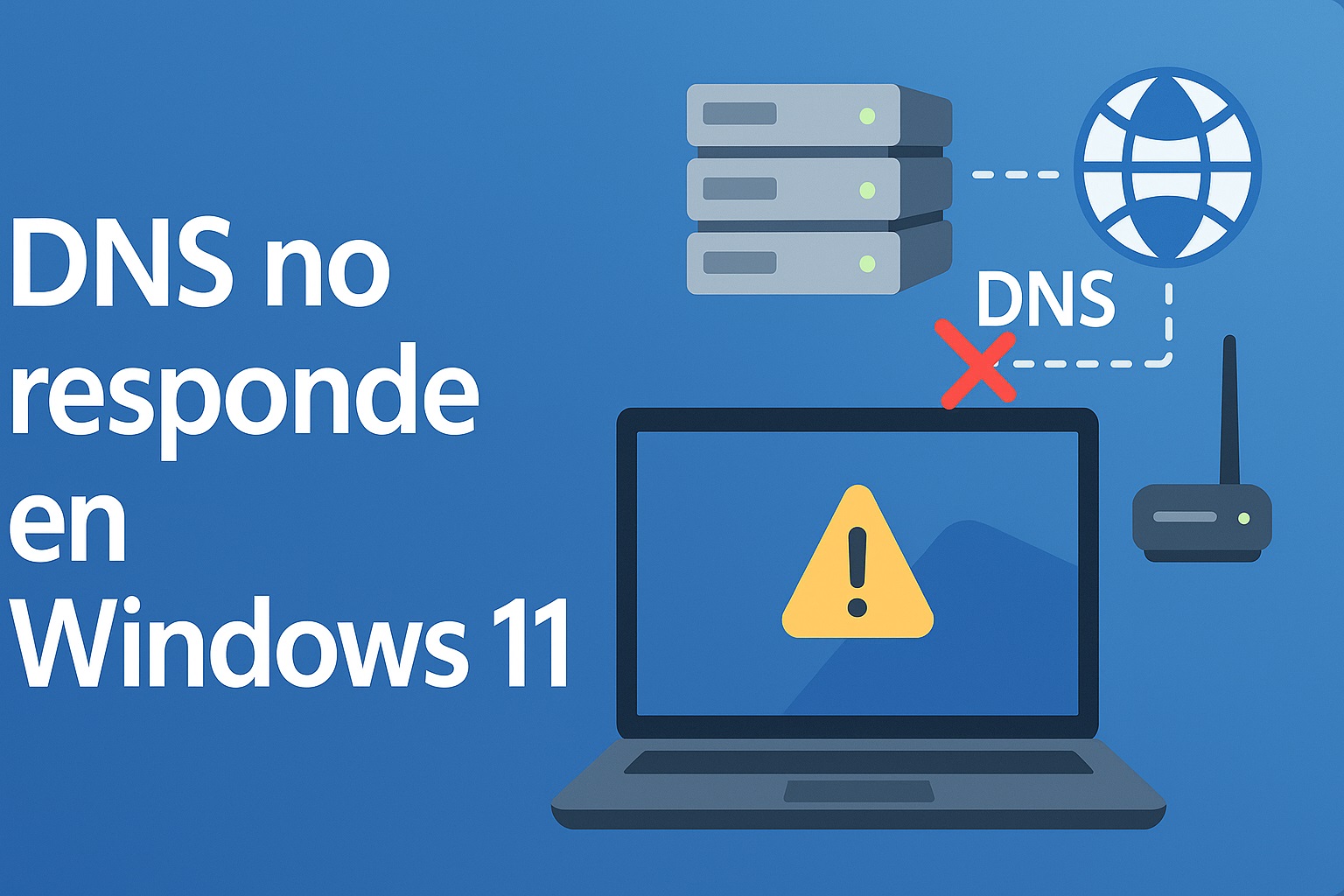 Dns no responde en Windows 11: qué hacer Dns no responde en Windows 11