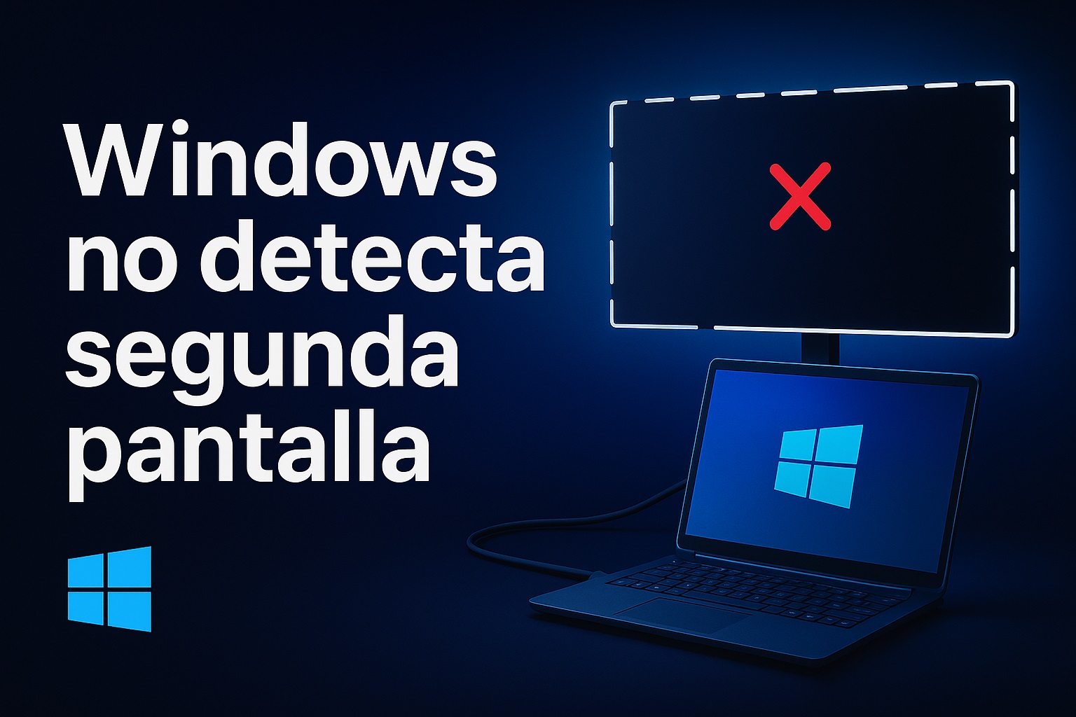 Windows no detecta segunda pantalla
