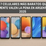 Los 7 celulares más baratos que realmente valen la pena en Argentina en 2025 Los 7 celulares más baratos que realmente valen la pena en Argentina en 2025
