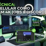 Cómo usar el celular como webcam para streaming: Guía con OBS y Discord Cómo usar el celular como webcam para streaming