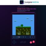 Armé Juegos Retro, un emulador web de 9 consolas retro juegos retro, emulador de consolas online gratis